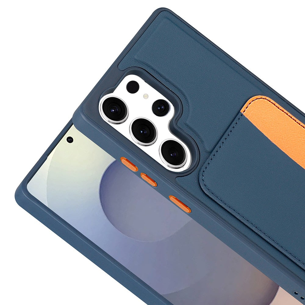 Galaxy S25 Ultra Kılıf Kartlıklı Zore X-Kart Silikon Kılıf