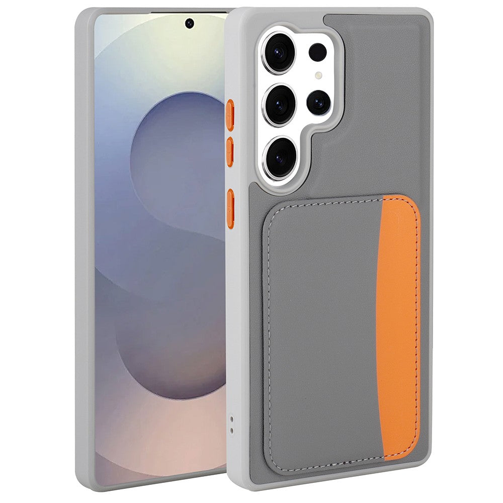 Galaxy S25 Ultra Kılıf Kartlıklı Zore X-Kart Silikon Kılıf