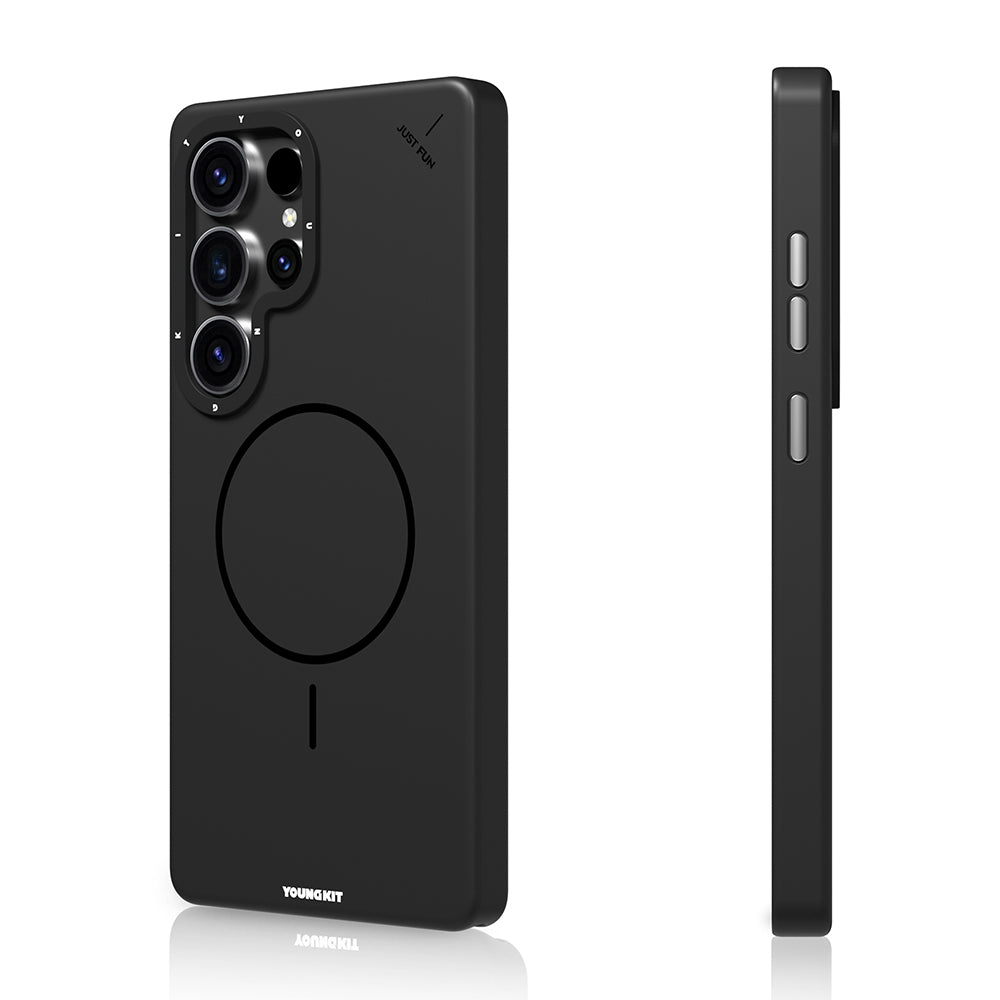 Galaxy S25 Ultra Kılıf M-safe Şarj Özellikli Youngkit Dynamag Serisi Kılıf