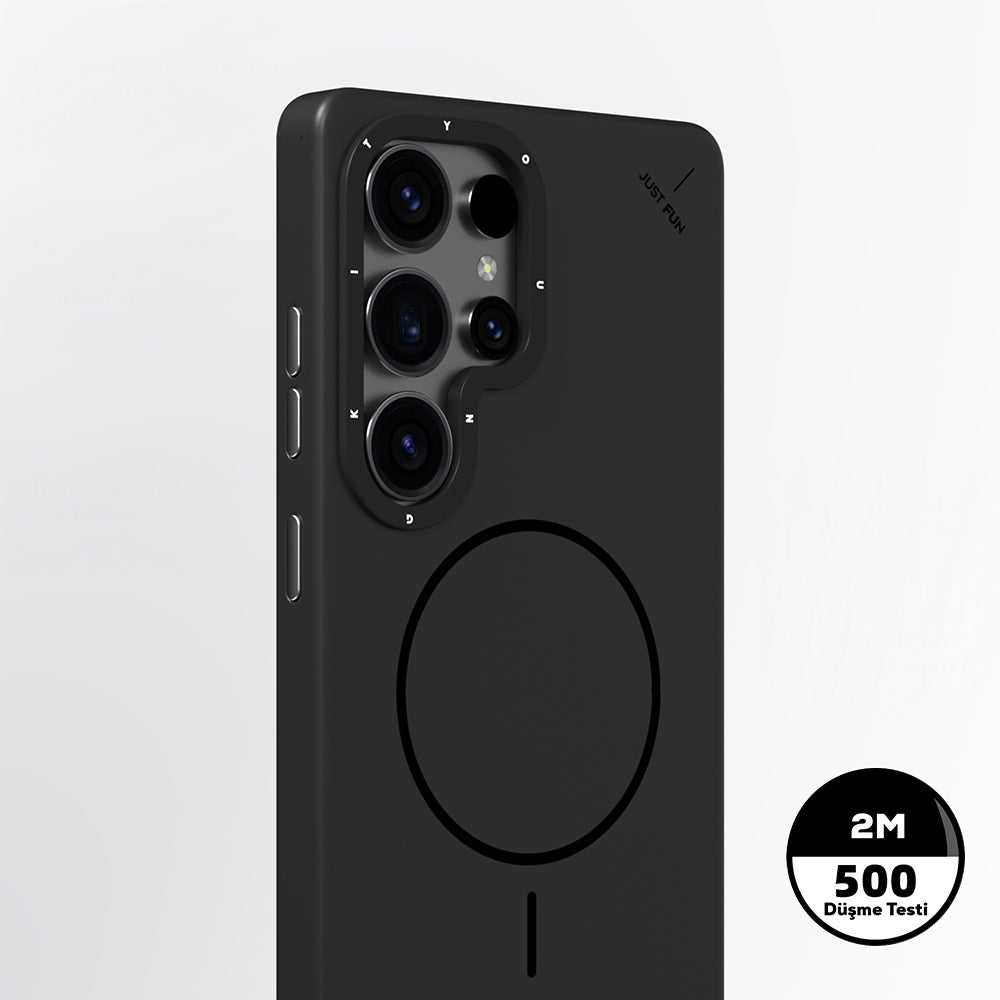 Galaxy S25 Ultra Kılıf M-safe Şarj Özellikli Youngkit Dynamag Serisi Kılıf