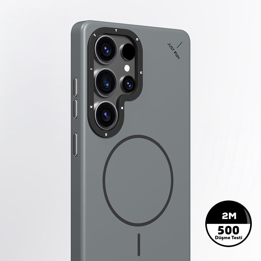 Galaxy S25 Ultra Kılıf M-safe Şarj Özellikli Youngkit Dynamag Serisi Kılıf