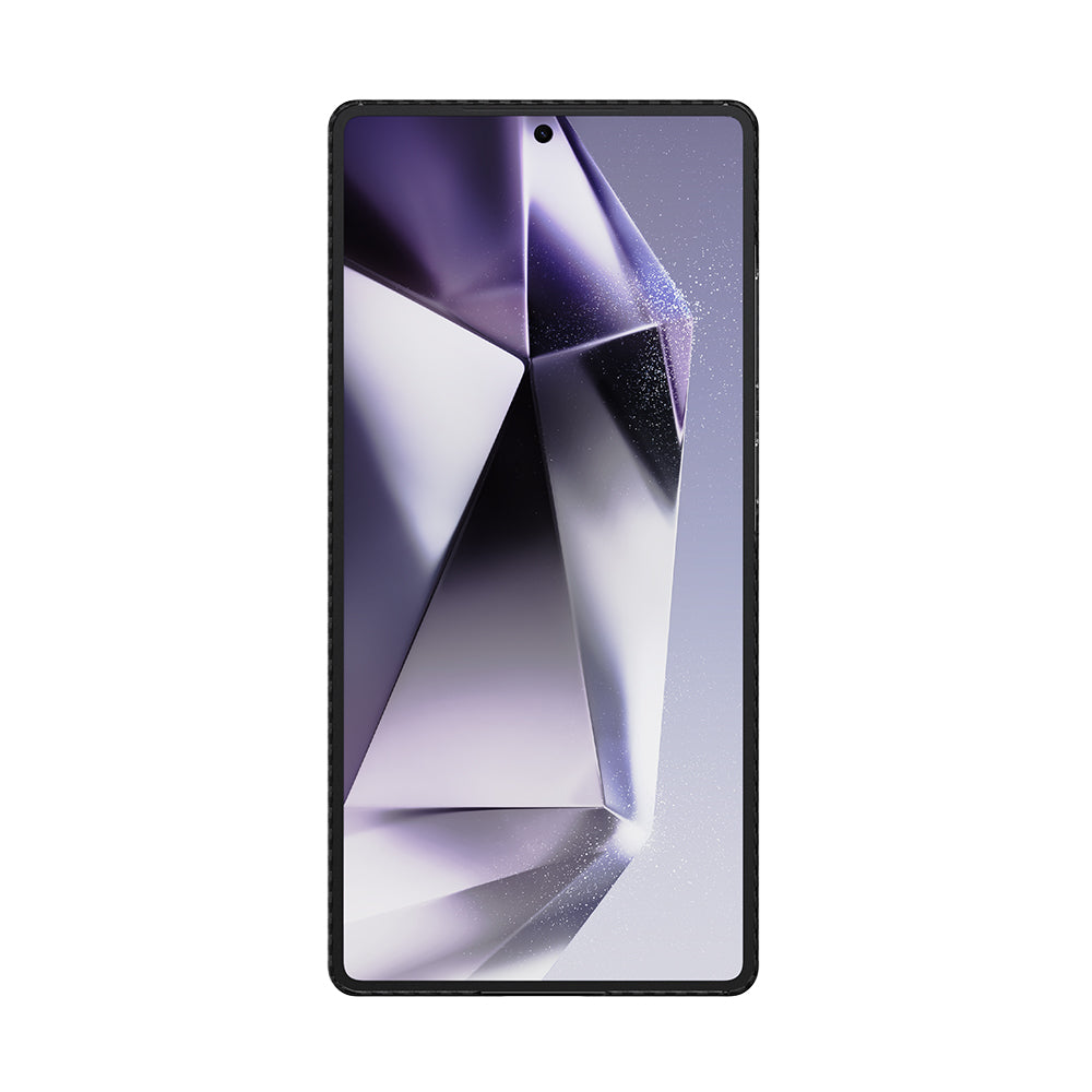 Galaxy S25 Ultra Kılıf M-safe Şarj Özellikli 600D Metal Kamera Çerçeveli Raptic Aramid Karbon Fiber Serisi Kılıf