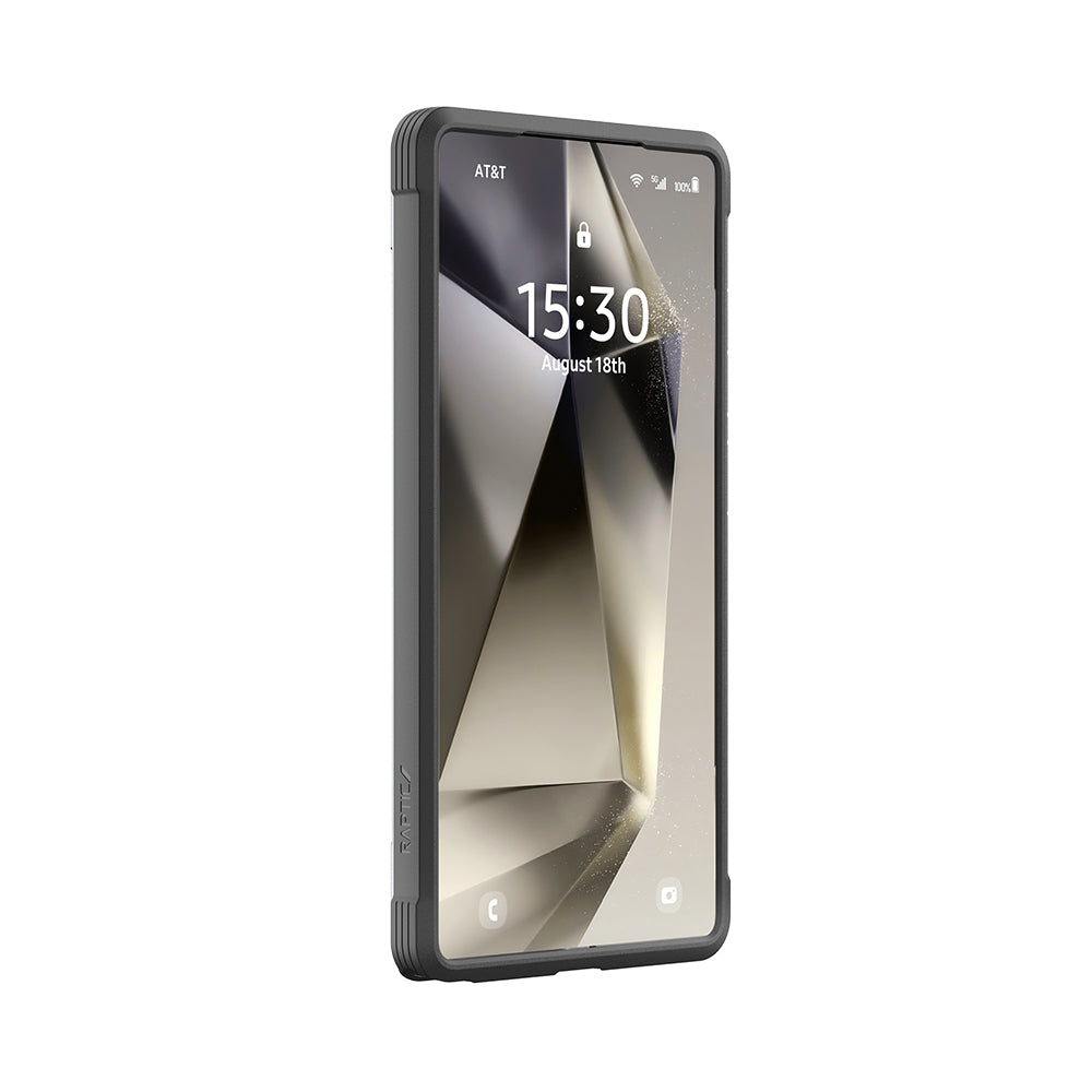 Galaxy S25 Ultra Kılıf M-safe Şarj Özellikli Airbagli Raptic Shield Serisi Şeffaf Arka Yüzey Kılıf