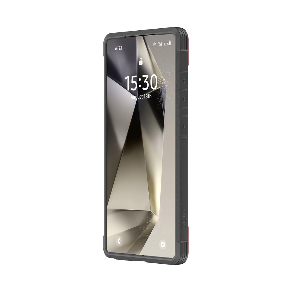 Galaxy S25 Ultra Kılıf M-safe Şarj Özellikli Airbagli Raptic Shield Serisi Şeffaf Arka Yüzey Kılıf