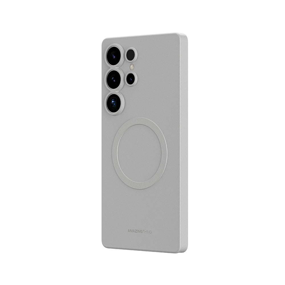 Galaxy S25 Ultra Kılıf M-safe Şarj Özellikli Amazingthing Minimal Air Serisi Kılıf