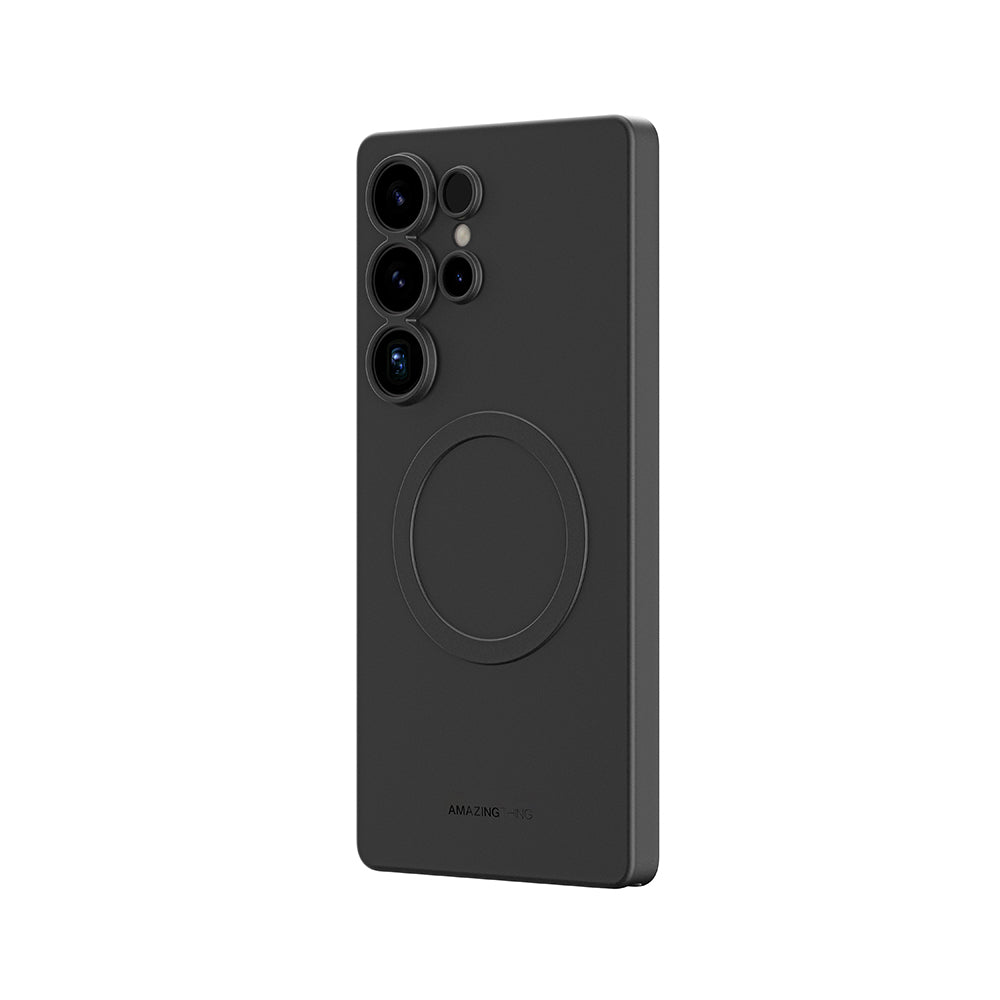 Galaxy S25 Ultra Kılıf M-safe Şarj Özellikli Amazingthing Minimal Air Serisi Kılıf