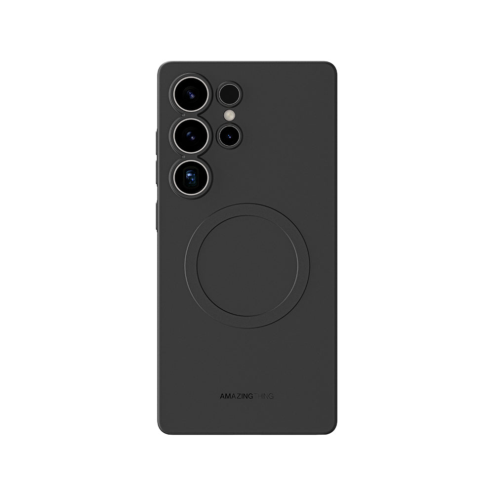 Galaxy S25 Ultra Kılıf M-safe Şarj Özellikli Amazingthing Minimal Air Serisi Kılıf