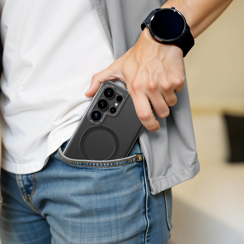 Galaxy S25 Ultra Kılıf M-safe Şarj Özellikli Amazingthing Minimal Serisi Kılıf