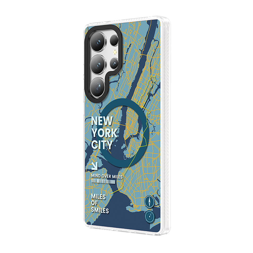 Galaxy S25 Ultra Kılıf M-safe Şarj Özellikli Benks Dynamic City Serisi Kılıf