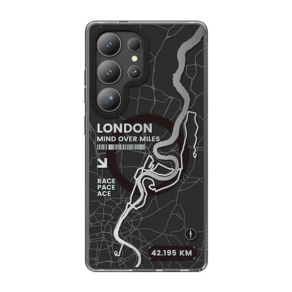 Galaxy S25 Ultra Kılıf M-safe Şarj Özellikli Benks Dynamic City Serisi Kılıf