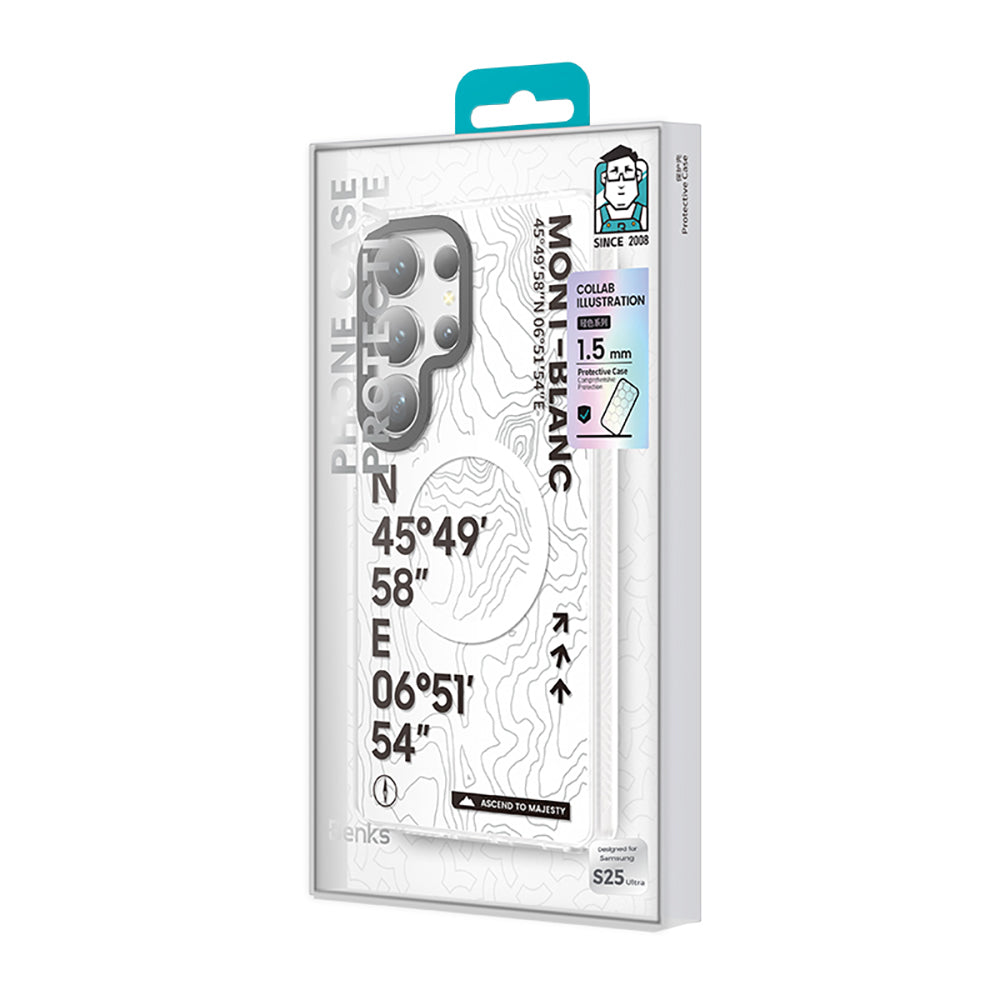 Galaxy S25 Ultra Kılıf M-safe Şarj Özellikli Benks Dynamic Summit Serisi Kılıf