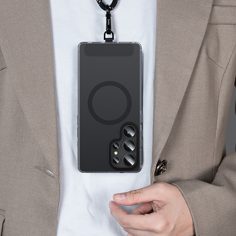 Galaxy S25 Ultra Kılıf M-safe Şarj Özellikli Benks Lucid Armor Kılıf