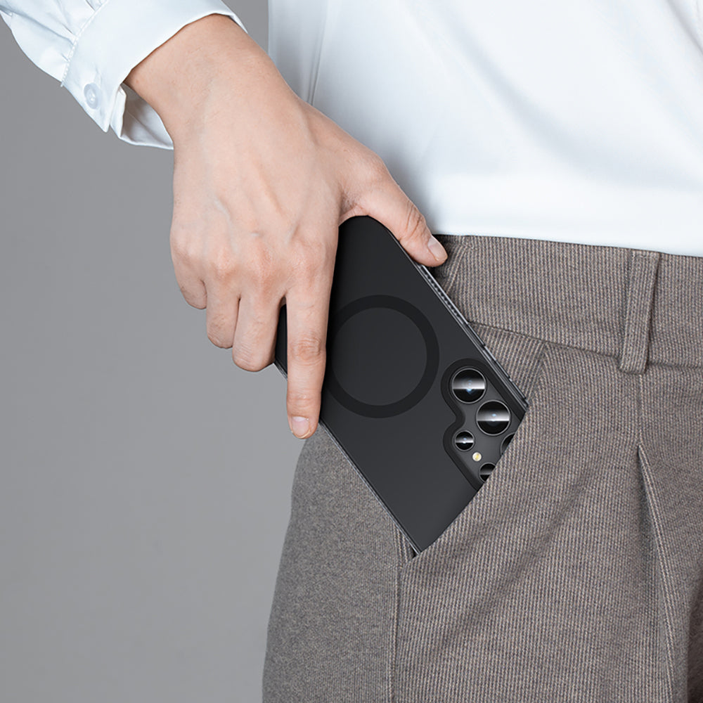 Galaxy S25 Ultra Kılıf M-safe Şarj Özellikli Benks Lucid Armor Kılıf