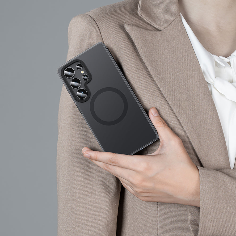 Galaxy S25 Ultra Kılıf M-safe Şarj Özellikli Benks Lucid Armor Kılıf
