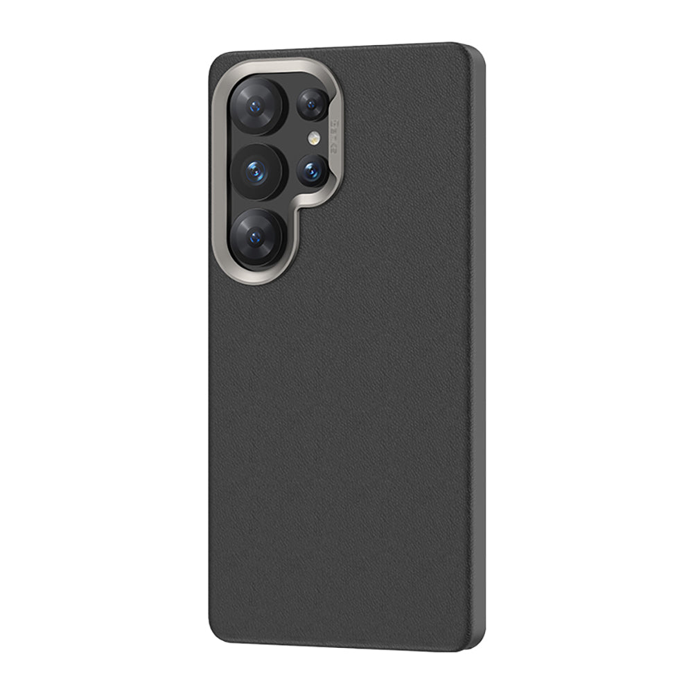 Galaxy S25 Ultra Kılıf M-safe Şarj Özellikli Çizilmeye Dayanıklı Benks VitaPro Serisi PU Deri Kılıf