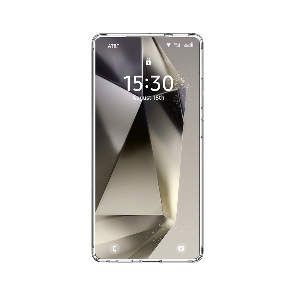 Galaxy S25 Ultra Kılıf M-safe Şarj Özellikli Raptic Crystal M-safe Serisi Şeffaf Kılıf