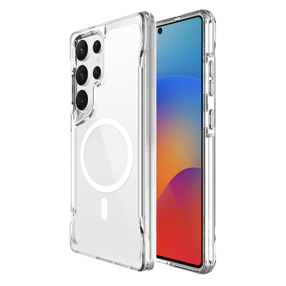 Galaxy S25 Ultra Kılıf Zore M-safe Şarj Özellikli T-Max M-safe Kılıf