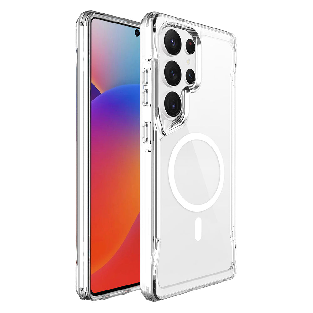 Galaxy S25 Ultra Kılıf Zore M-safe Şarj Özellikli T-Max M-safe Kılıf