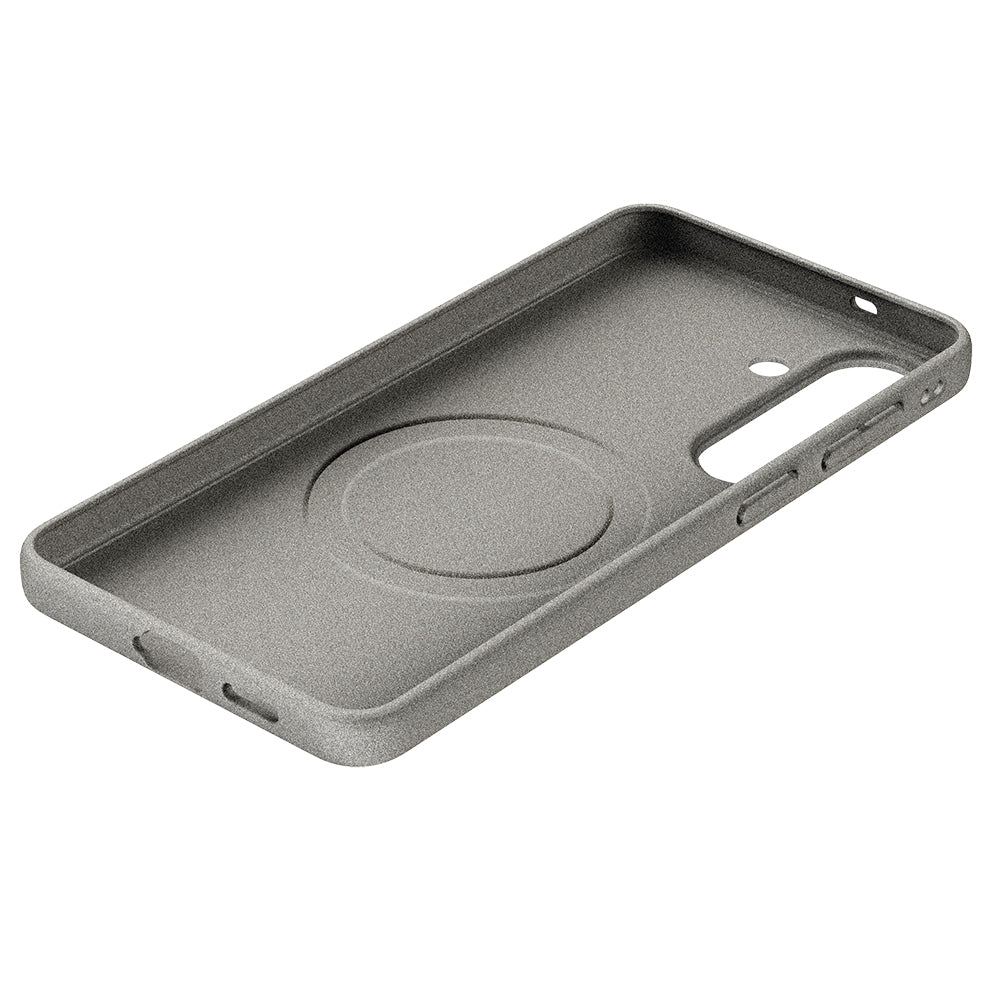 Galaxy S26 Kılıf M-safe Şarj Özellikli Velvet-Fluff Kaplama Wlons Adev Kılıf
