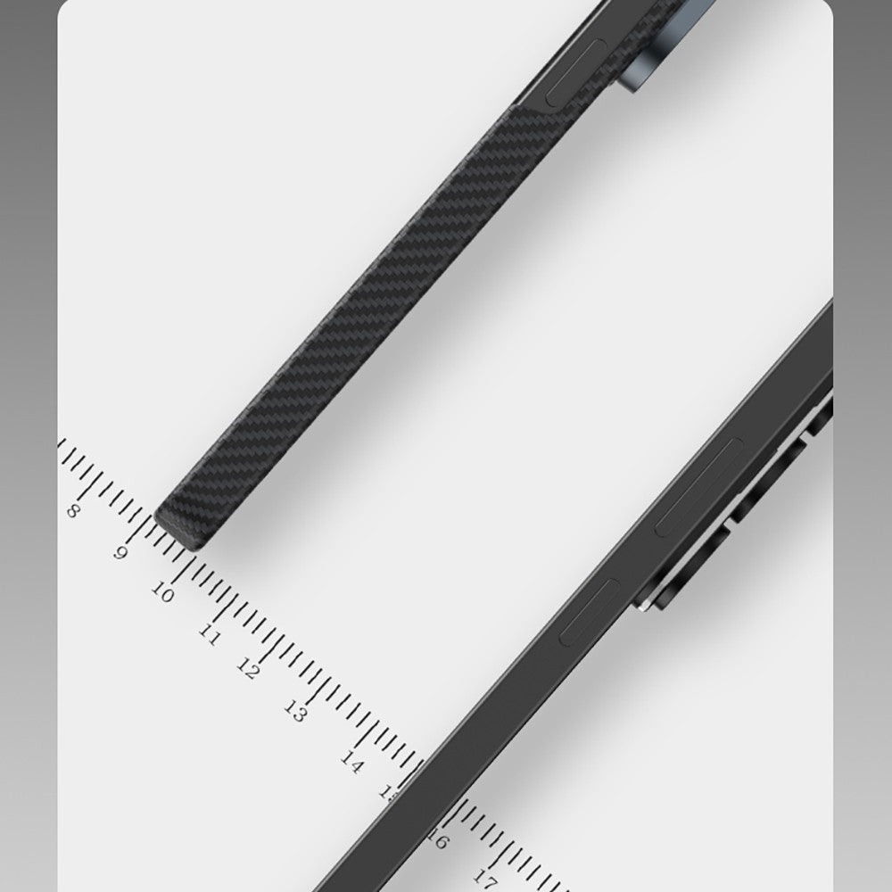 Galaxy S26 Plus Kılıf Benks M-safe Şarj Özellikli Magnetik ArmorAir 600D Kevlar Karbon Fiber Kılıf