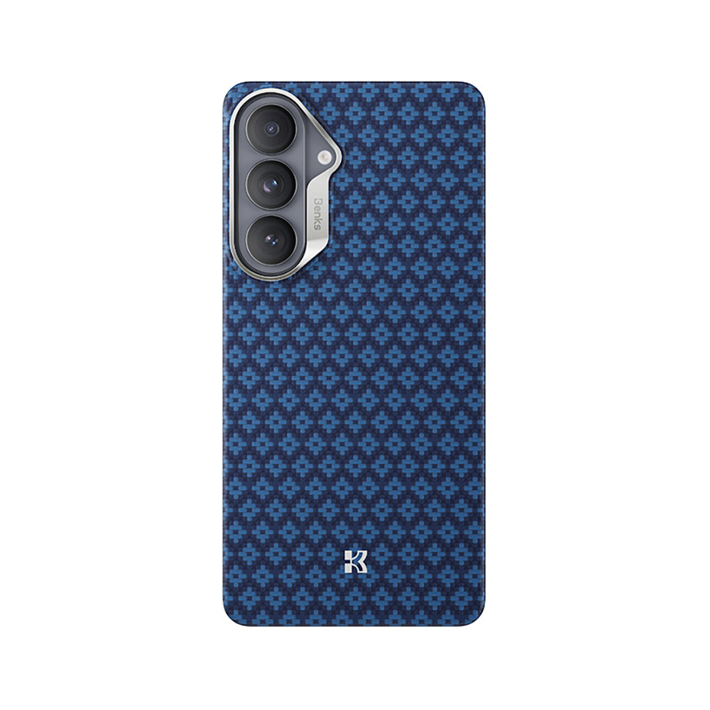 Galaxy S26 Plus Kılıf M-Safe Şarj Özellikli Benks ArmorAir ArmorGrid Serisi Kevlar Karbon Kılıf