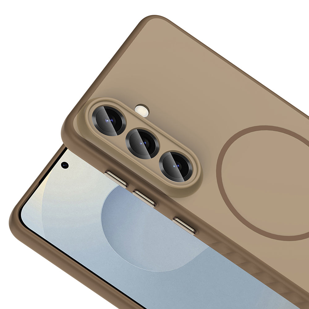 Galaxy S26 Plus Kılıf M-safe Şarj Özellikli Zore Tea Kılıf