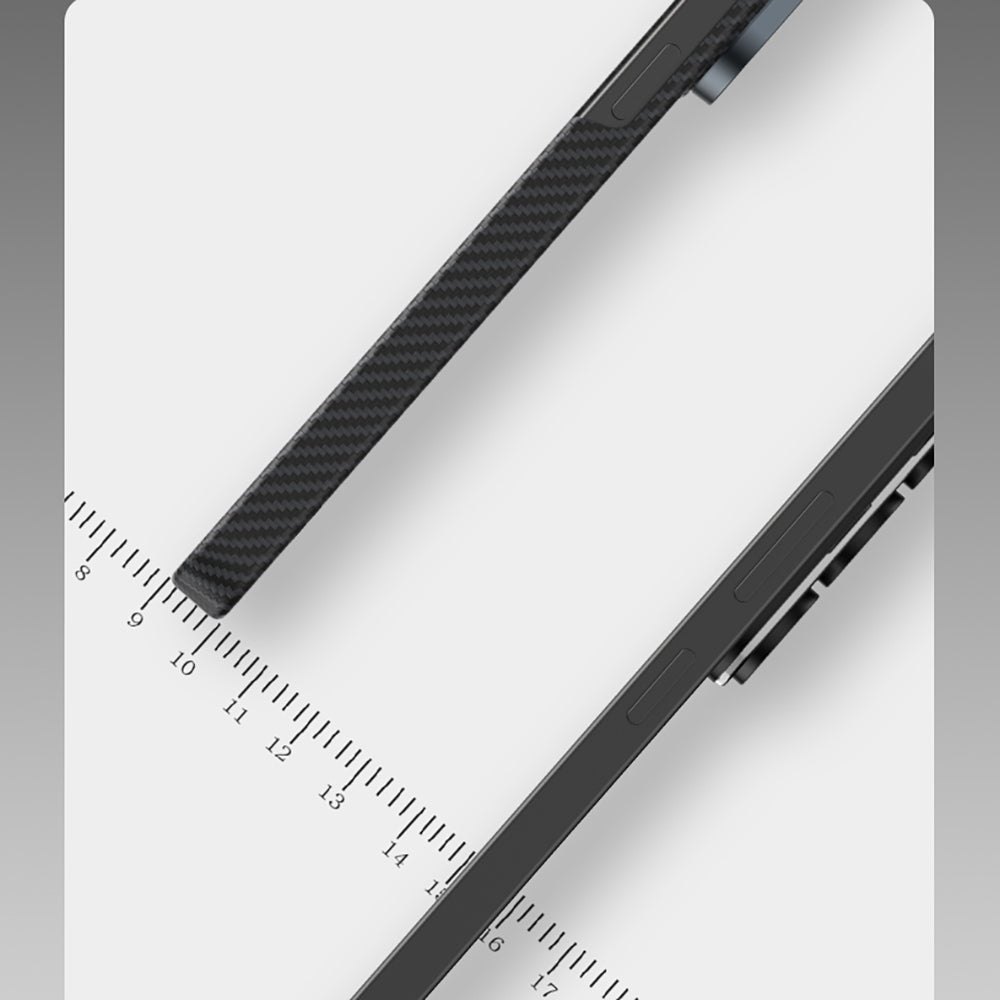 Galaxy S26 Ultra Kılıf Benks M-safe Şarj Özellikli Magnetik ArmorAir 600D Kevlar Karbon Fiber Kılıf