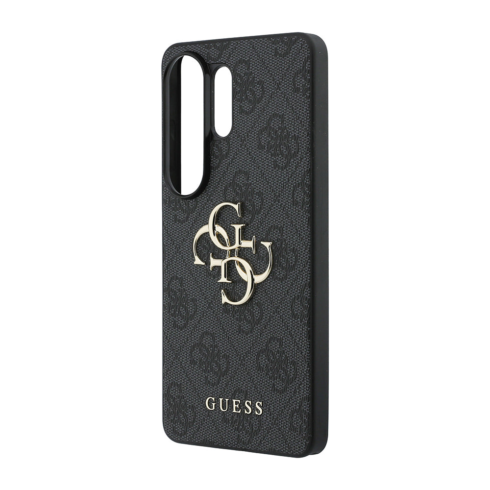 Galaxy S26 Ultra Kılıf Guess Orijinal Lisanslı PU Deri Büyük Metal Logo Dizaynlı Kılıf