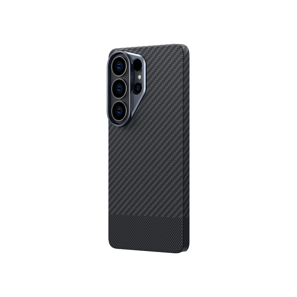 Galaxy S26 Ultra Kılıf M-safe Şarj Özellikli 1500D Aramid Fiber Amazingthing Titan Max Serisi Kılıf