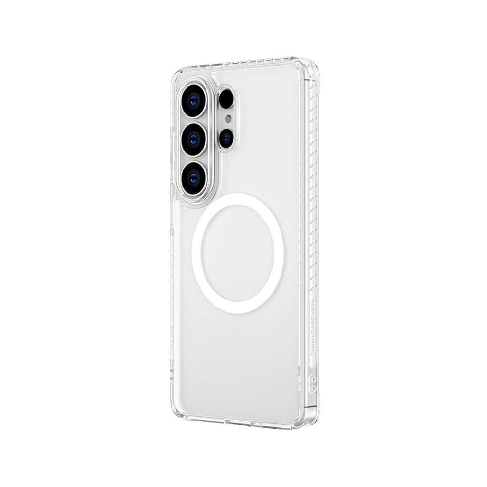Galaxy S26 Ultra Kılıf M-Safe Şarj Özellikli Airbag Tasarımlı AmazingThing Titan Mag Case Serisi Kılıf