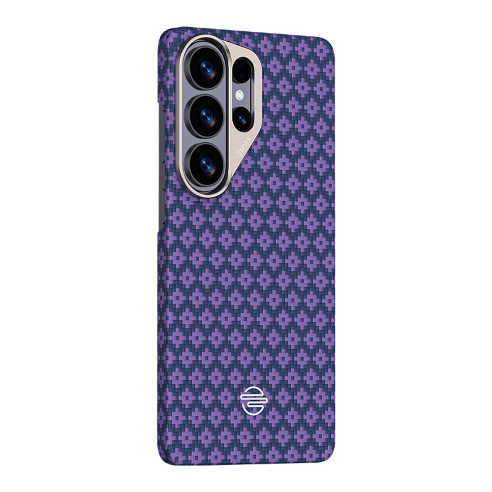 Galaxy S26 Ultra Kılıf M-Safe Şarj Özellikli Benks ArmorAir ArmorGrid Serisi Kevlar Karbon Kılıf