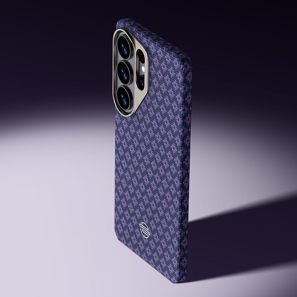 Galaxy S26 Ultra Kılıf M-Safe Şarj Özellikli Benks ArmorAir ArmorGrid Serisi Kevlar Karbon Kılıf