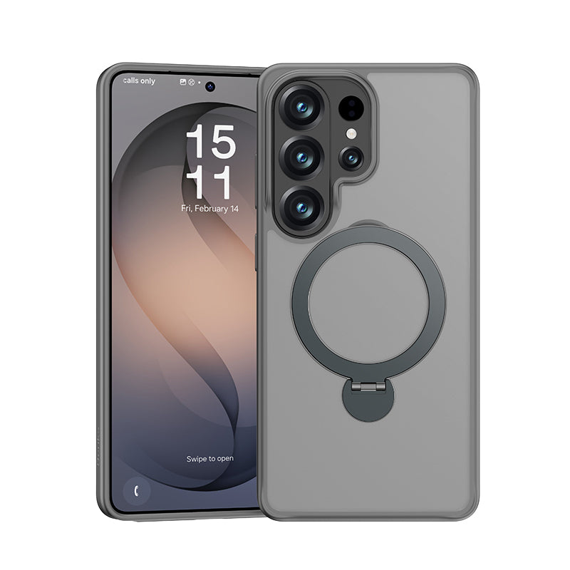 Galaxy S26 Ultra Kılıf M-safe Şarj Özellikli Benks Standlı Mist Protective Kılıf
