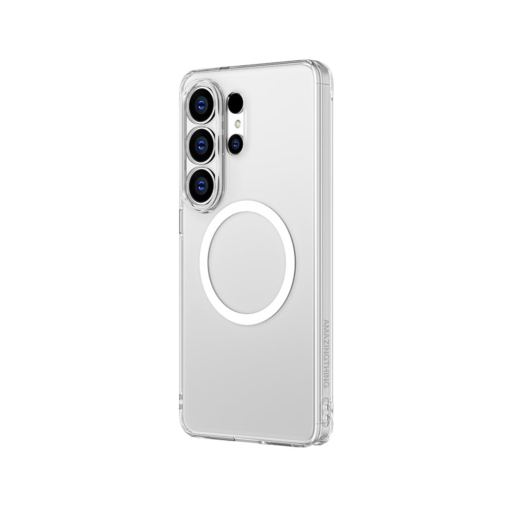 Galaxy S26 Ultra Kılıf M-safe Şarj Özellikli Kamera Korumalı Amazingthing Minimal Lens Serisi Kılıf