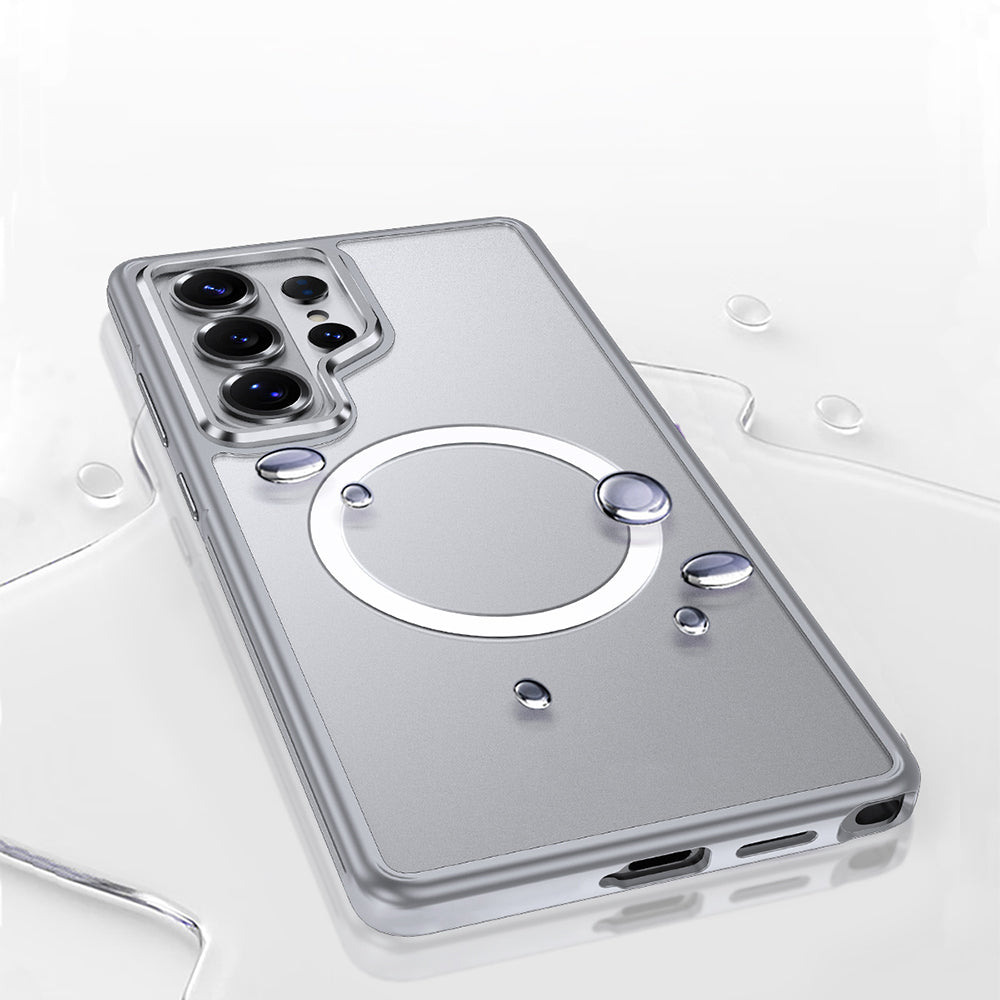 Galaxy S26 Ultra Kılıf M-safe Şarj Özellikli Mat Görünümlü Wlons Vevo Kılıf