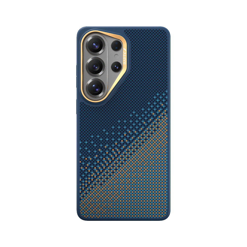 Galaxy S26 Ultra Kılıf M-safe Şarj Özellikli Raptic Aramid Skin Dual Serisi Karbon Kılıf