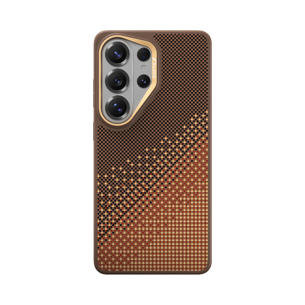 Galaxy S26 Ultra Kılıf M-safe Şarj Özellikli Raptic Aramid Skin Dual Serisi Karbon Kılıf