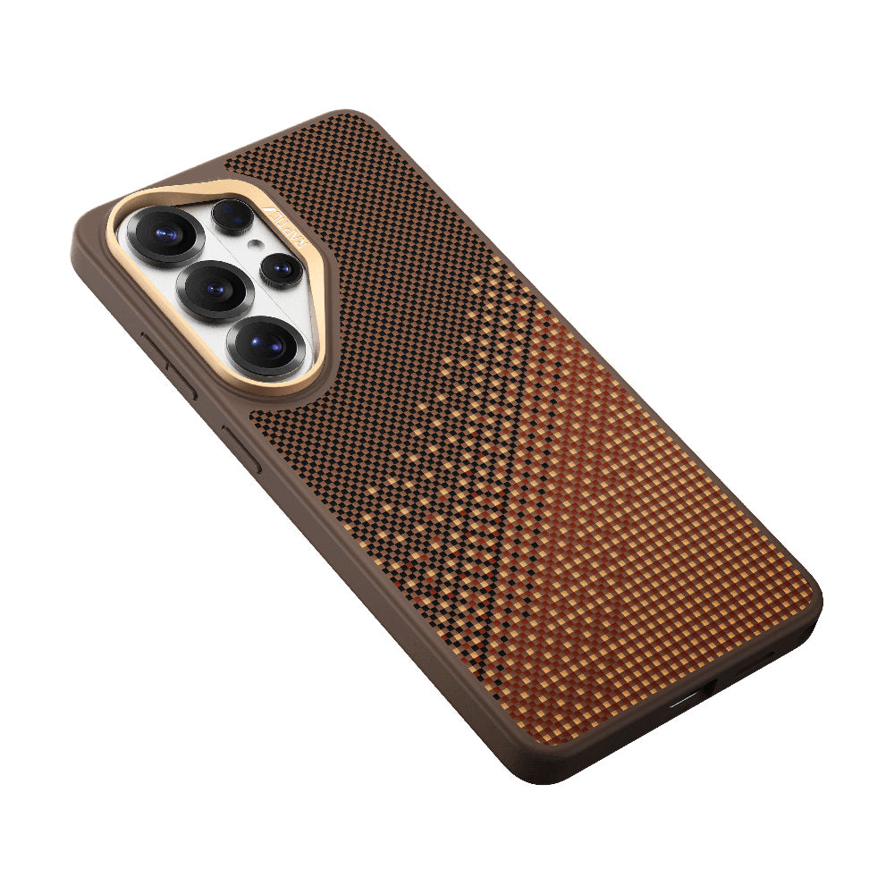 Galaxy S26 Ultra Kılıf M-safe Şarj Özellikli Raptic Aramid Skin Dual Serisi Karbon Kılıf