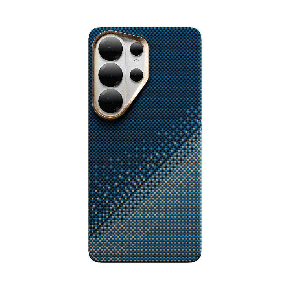 Galaxy S26 Ultra Kılıf M-safe Şarj Özellikli Raptic Aramid Skin Serisi Karbon Kılıf