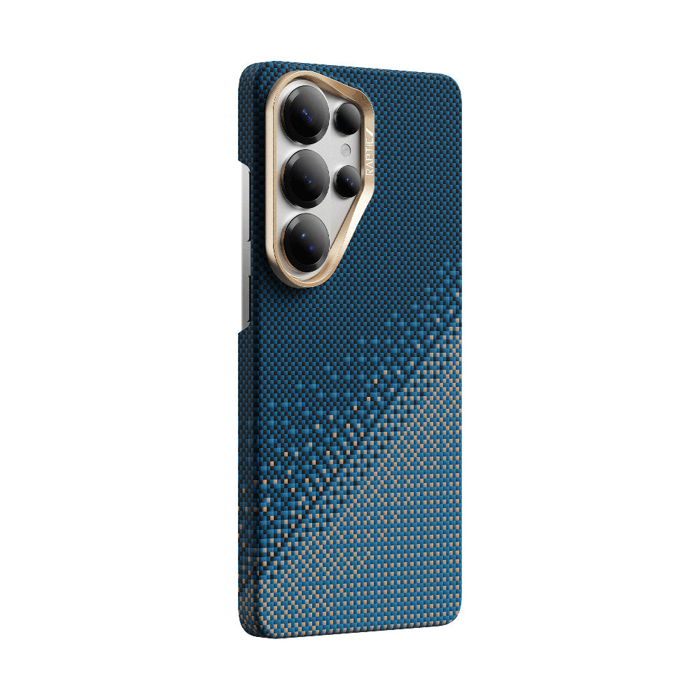 Galaxy S26 Ultra Kılıf M-safe Şarj Özellikli Raptic Aramid Skin Serisi Karbon Kılıf