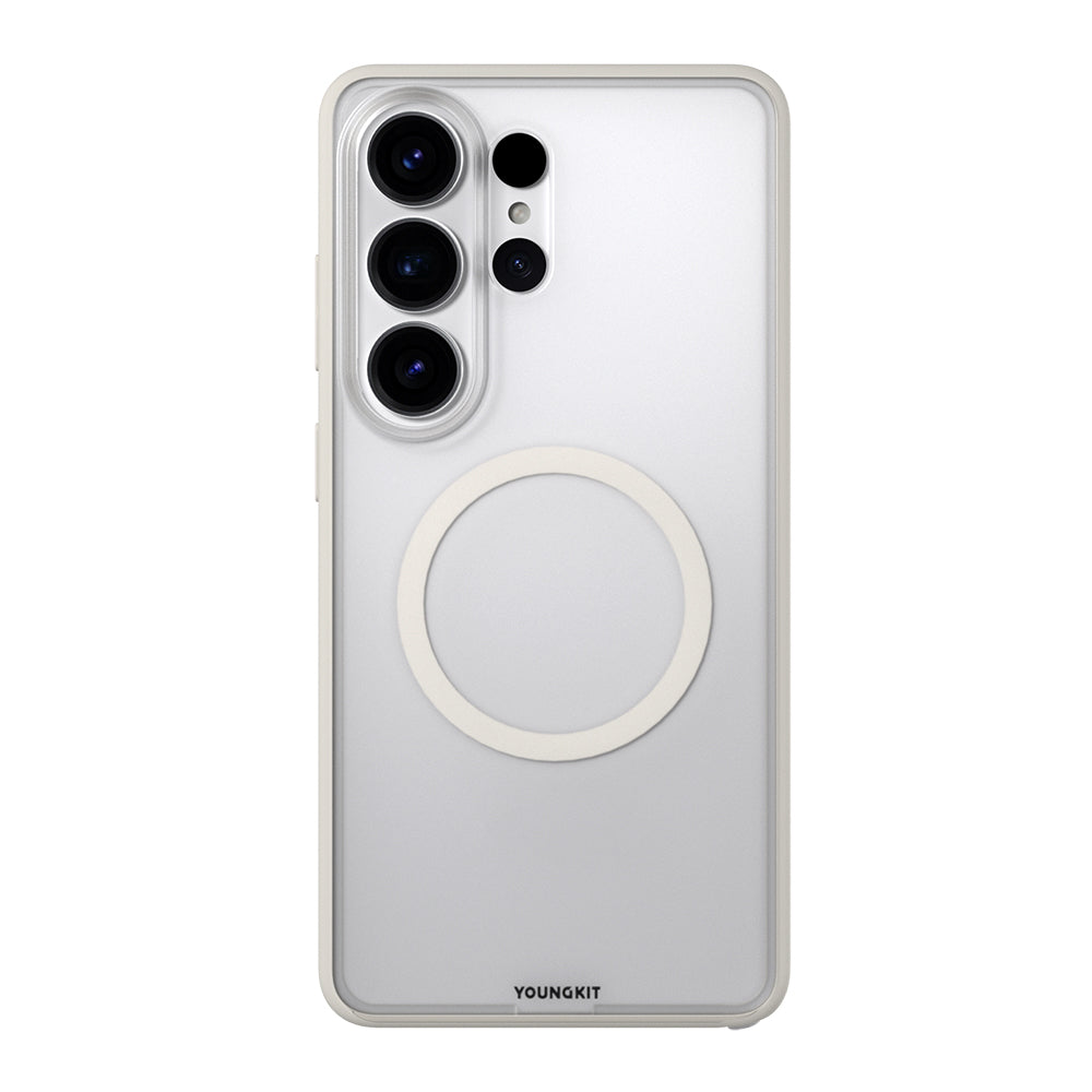 Galaxy S26 Ultra Kılıf M-safe Şarj Özellikli Youngkit Clear Serisi Kılıf