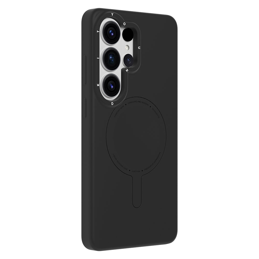 Galaxy S26 Ultra Kılıf M-Safe Şarj Özellikli Youngkit Morandi Serisi Kılıf