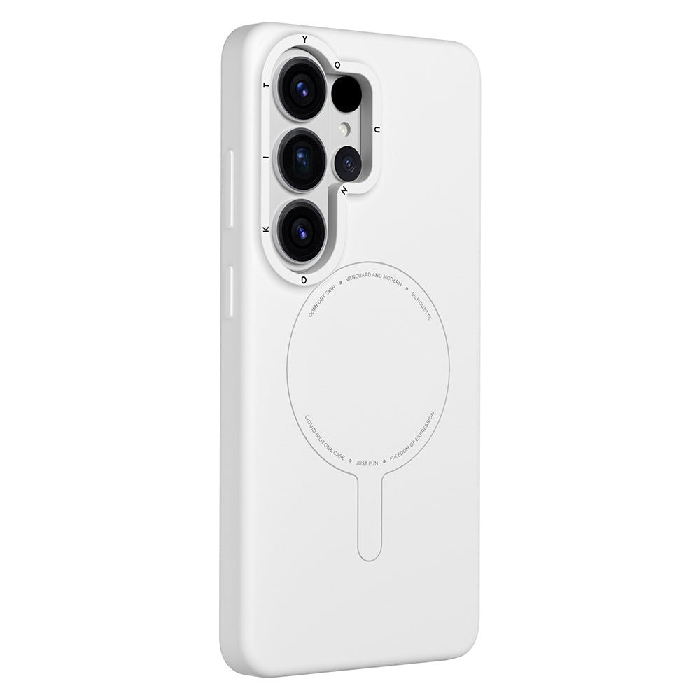 Galaxy S26 Ultra Kılıf M-Safe Şarj Özellikli Youngkit Morandi Serisi Kılıf