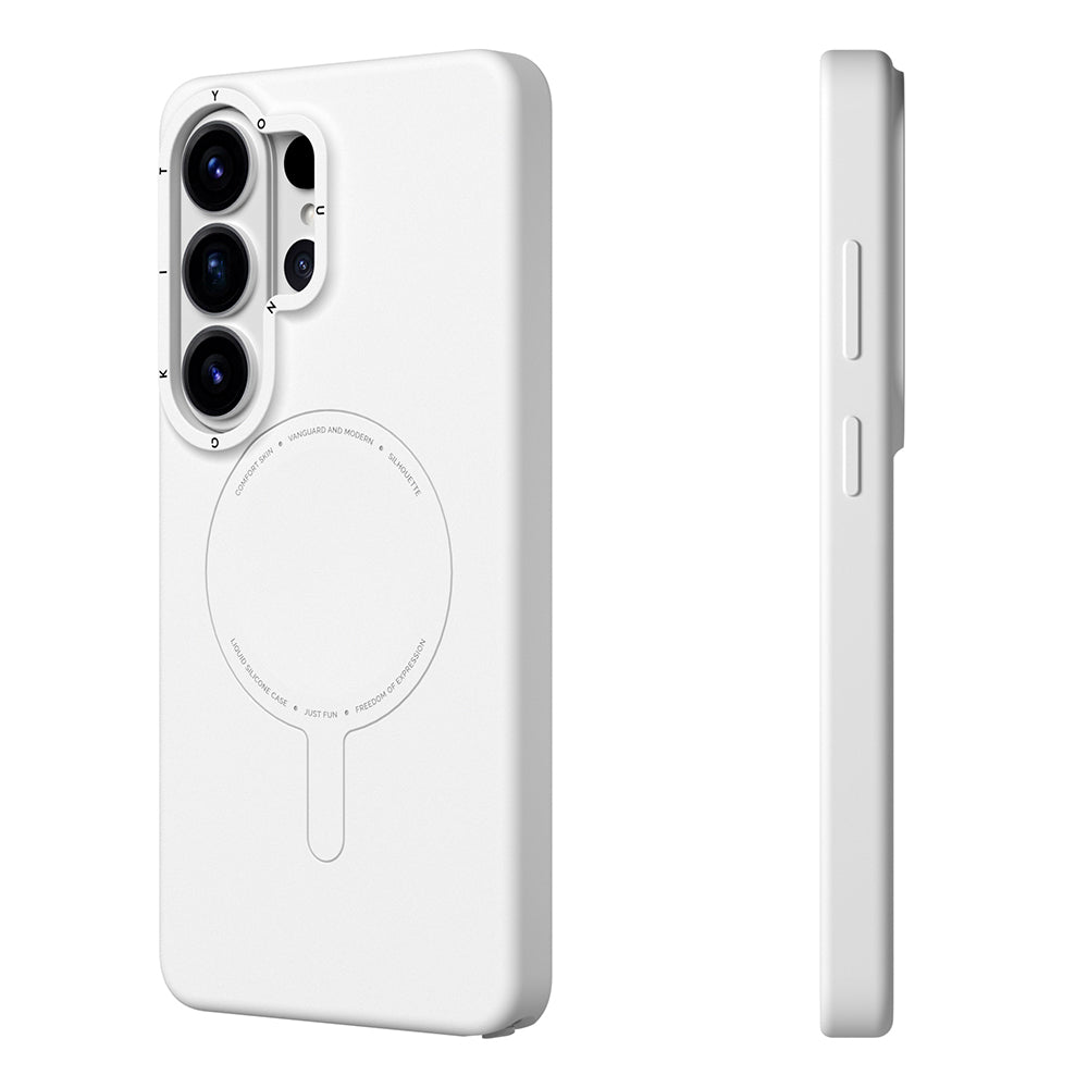 Galaxy S26 Ultra Kılıf M-Safe Şarj Özellikli Youngkit Morandi Serisi Kılıf