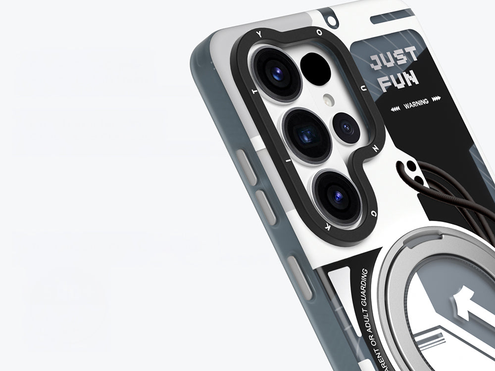Galaxy S26 Ultra Kılıf M-safe Şarj Özellikli Youngkit Starship Serisi Kılıf