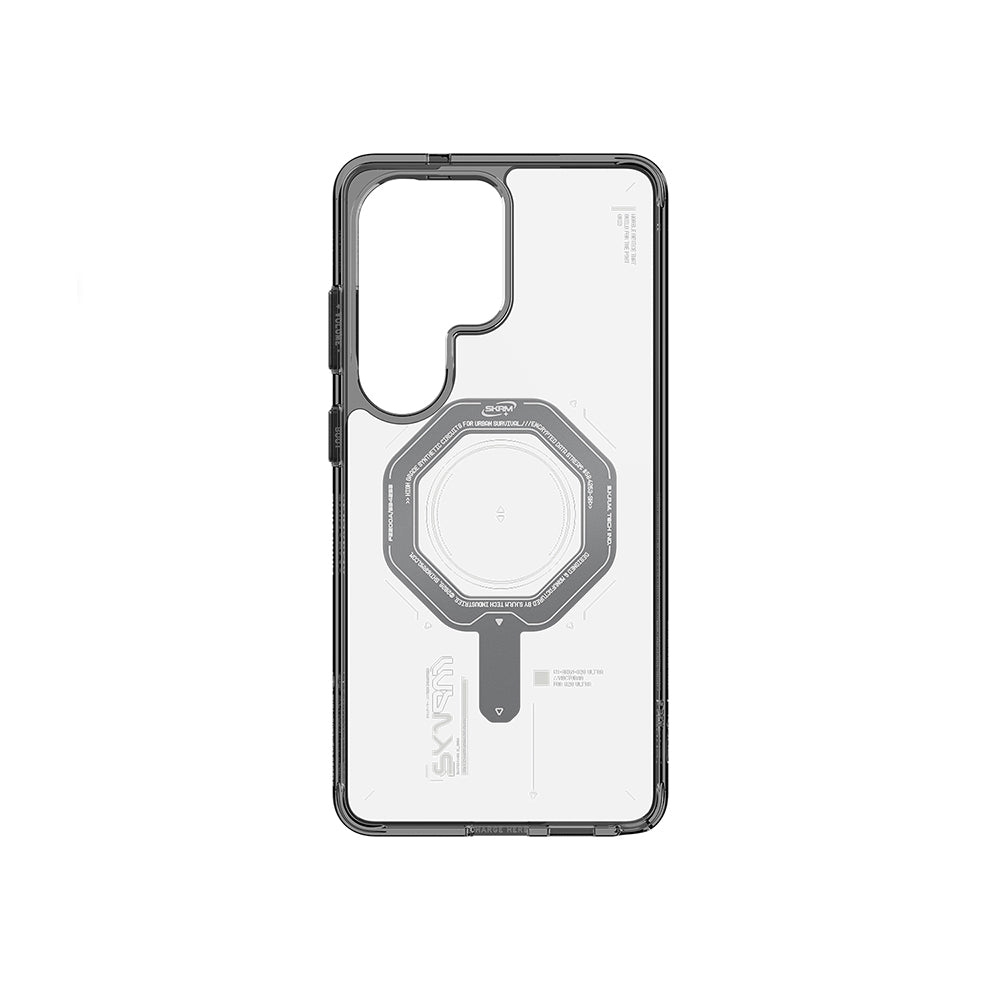 Galaxy S26 Ultra Kılıf Skinarma M-safe Şarj Özellikli Airbag Tasarımlı Magma Kılıf