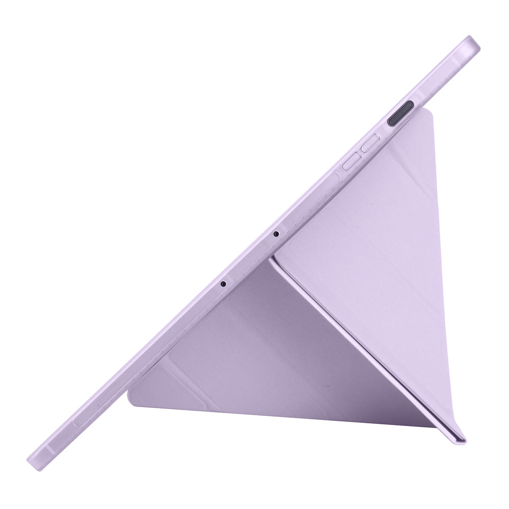 Galaxy Tab S10 FE Plus Kılıf Zore Tri Folding Kalem Bölmeli Standlı Kılıf