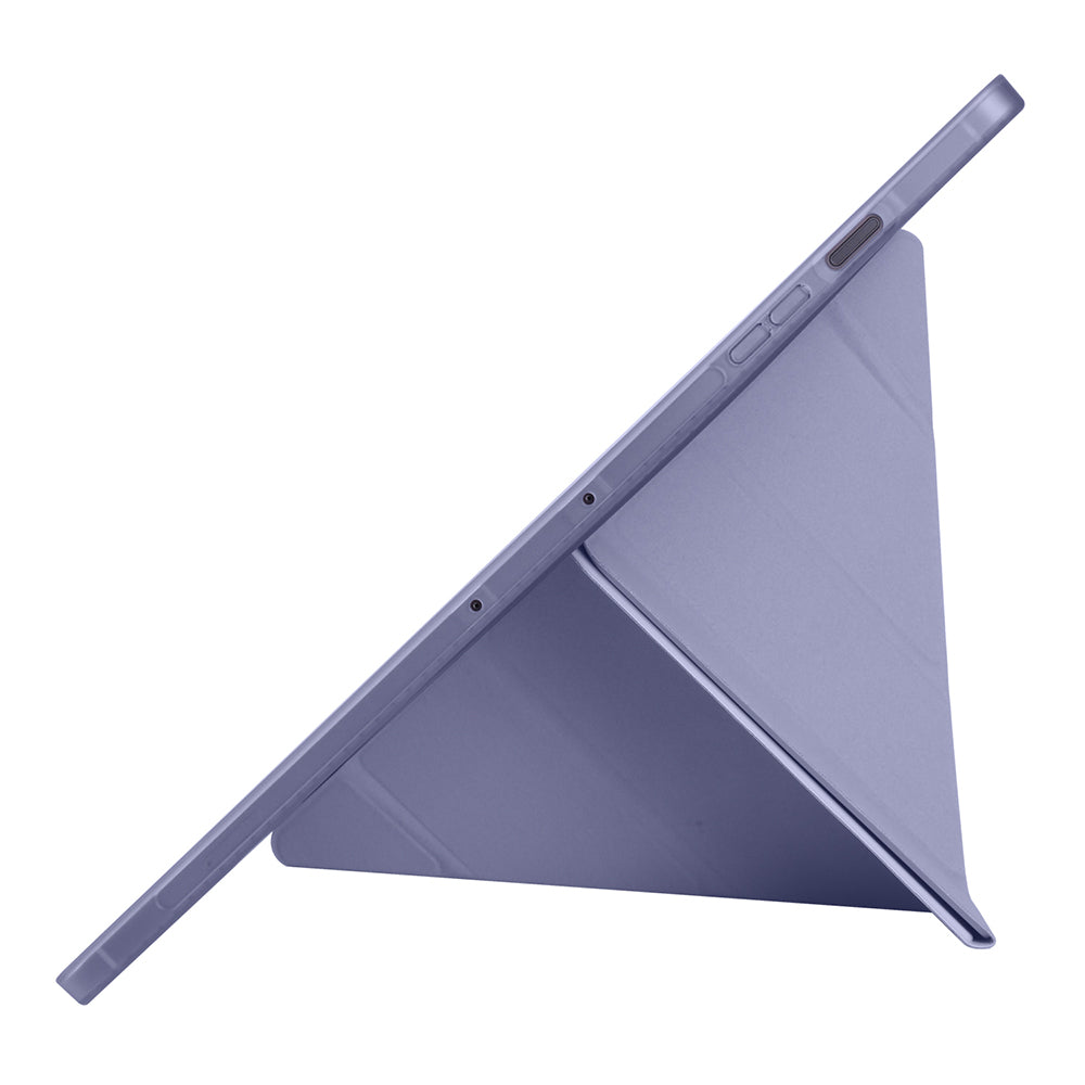 Galaxy Tab S10 FE Plus Kılıf Zore Tri Folding Kalem Bölmeli Standlı Kılıf