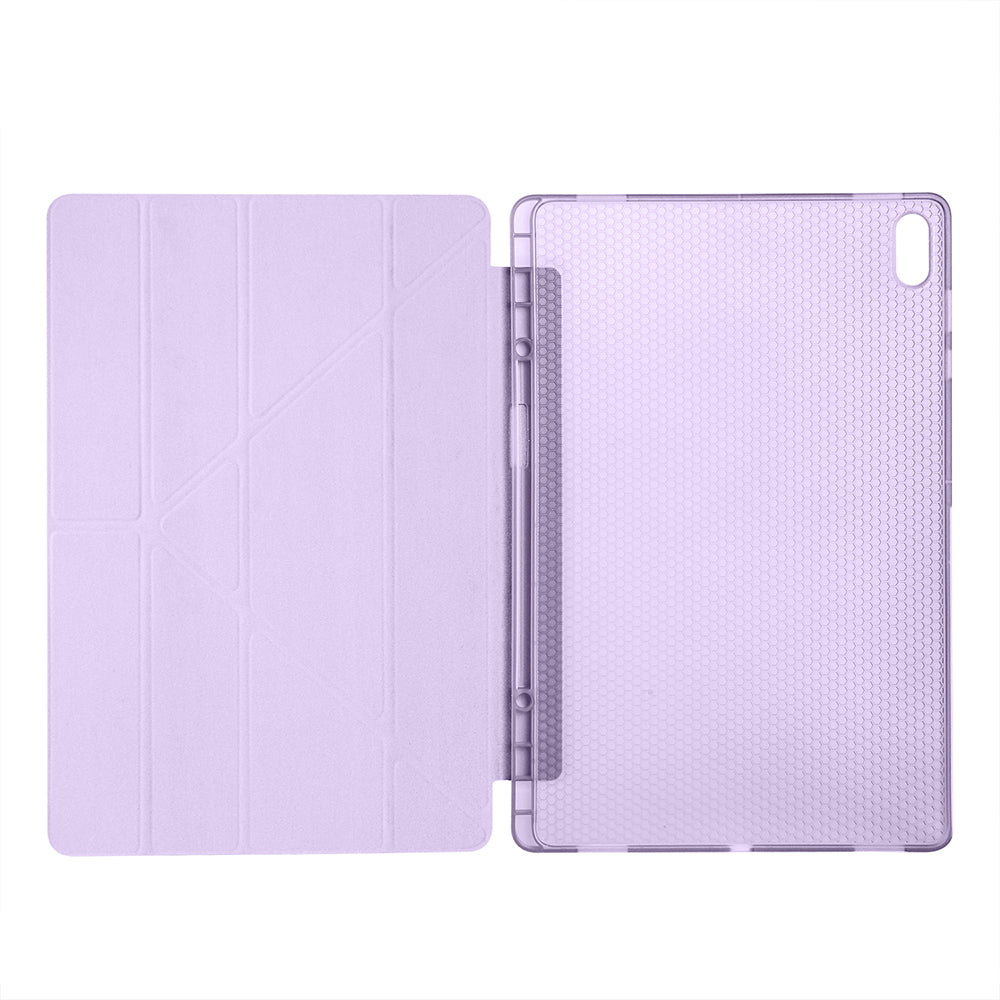 Galaxy Tab S11 Ultra Kılıf Zore Tri Folding Kalem Bölmeli Standlı Kılıf