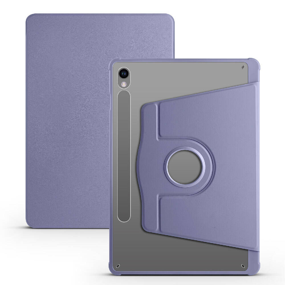 Galaxy Tab S9 Kılıf Zore Termik Kalem Bölmeli Dönebilen Standlı Kılıf